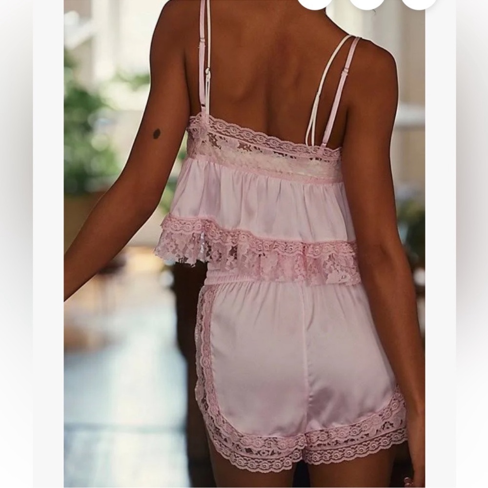 Free People Intimates. U and Me Set. Candy Pink. New With Tags